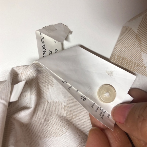 Men's Michael Kors Slim Fit Shirt w/Leaf Motif - Cotton Blend - Picture 13 of 16